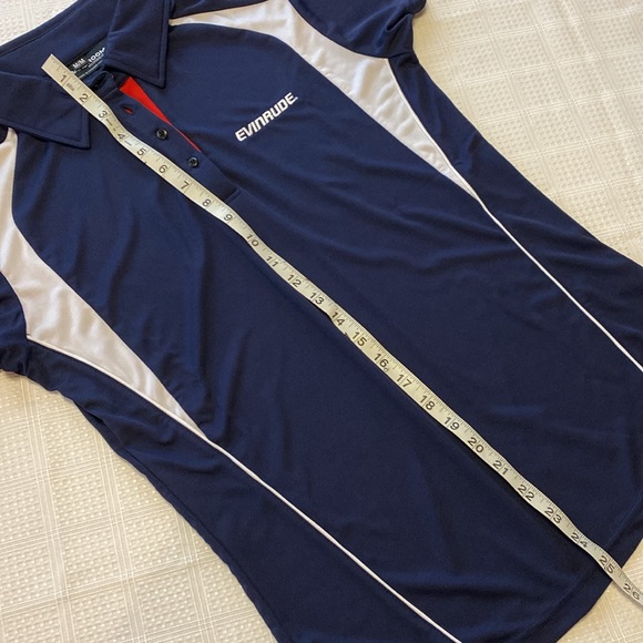 Evinrude Ladies Golf Polo Medium Navy Blue - Picture 5 of 8